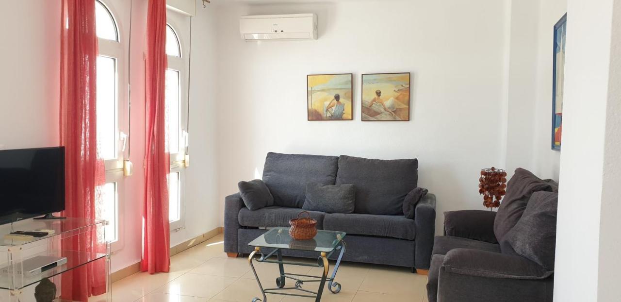 Casa 1ª Linea Paseo Maritimo Torre Del Mar Daire Dış mekan fotoğraf